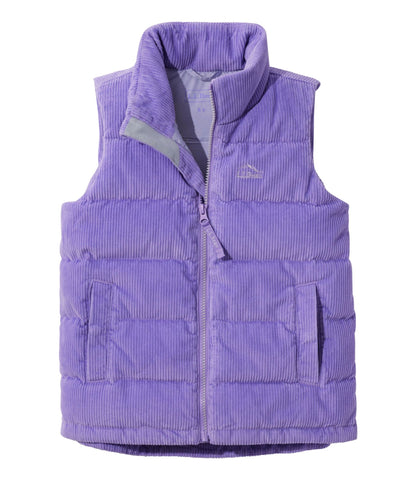 Kids' Bean's Down Corduroy Vest