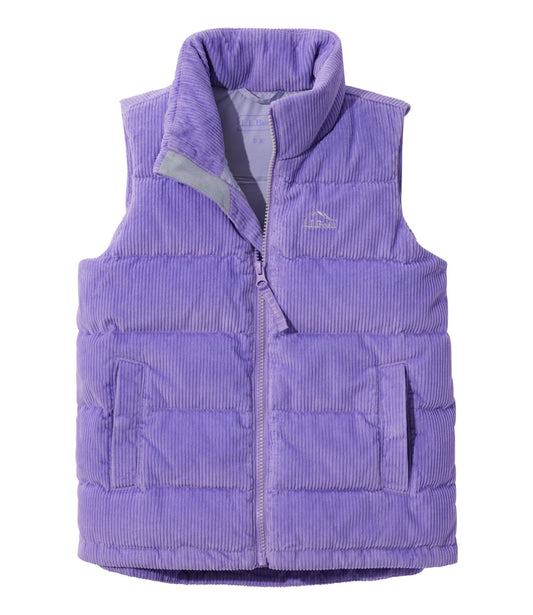 Kids' Bean's Down Corduroy Vest