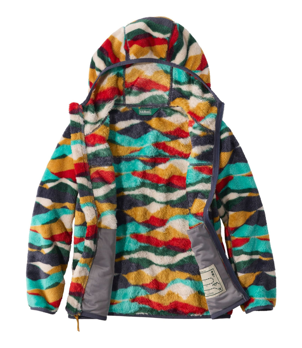 Kids' L.L.Bean Hi-Pile Fleece, Print