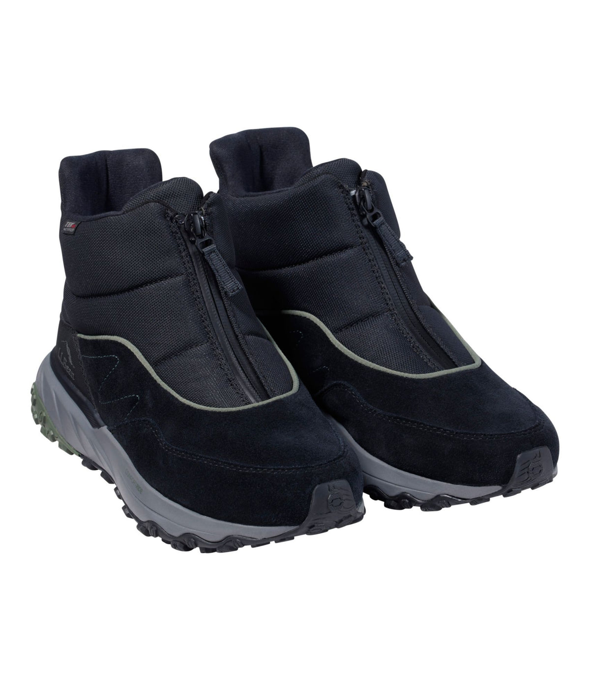 Women's Snow Sneaker Sport Waterproof Boots, Front Zip