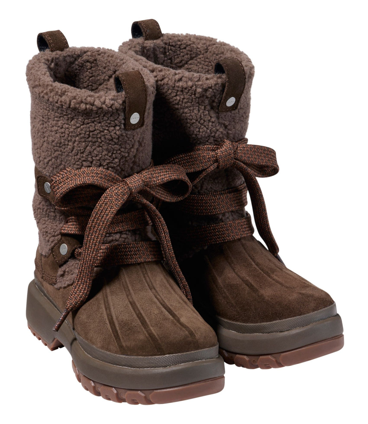 Women's 5-Bar Pull-On Boots, Sherpa