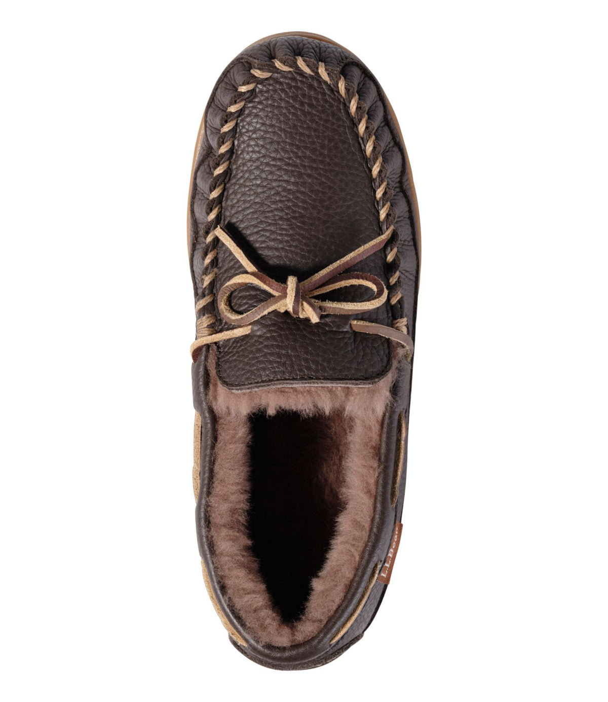 Women's Wicked Good Slippers, Leather Camp Moccasins