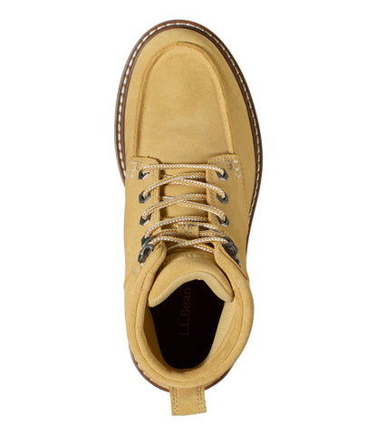 Women's Stonington Boots, Suede Moc-Toe
