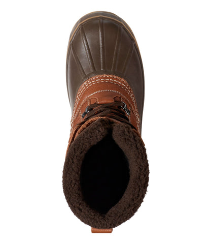 Men's L.L.Bean Snow Boots with Tumbled Leather
