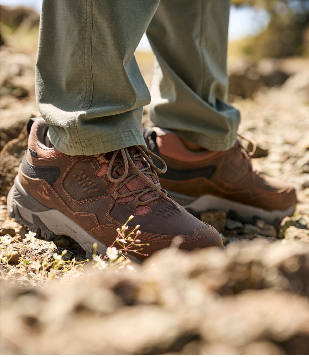 Men's Trail Model X Waterproof Hiking Shoes, Leather