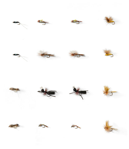 Umpqua Deluxe Eastern Trout Fly Assortment, 16 flies