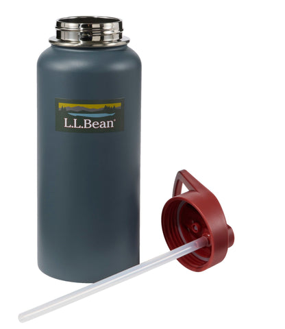 Bean Canteen Insulated Straw Water Bottle, 32 oz. Print