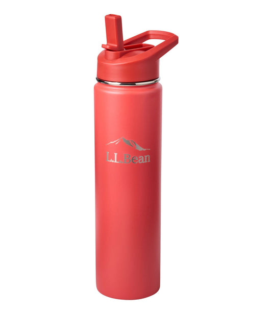 Bean Canteen Insulated Straw Water Bottle, 25 oz.