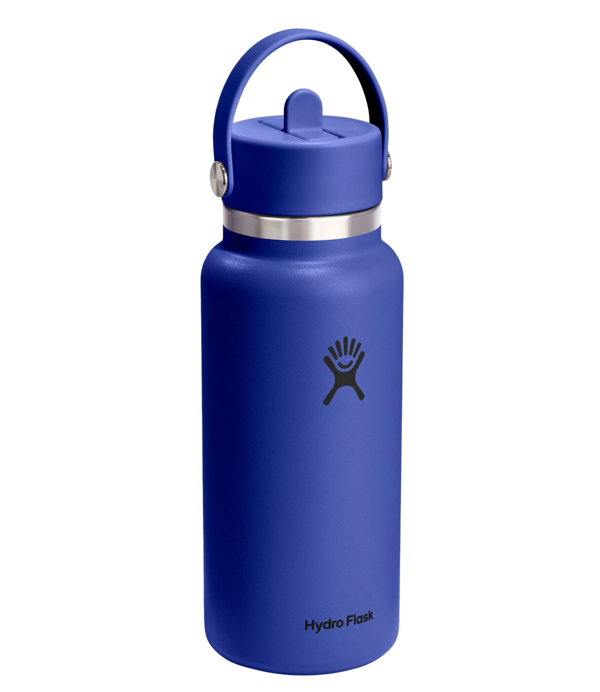 Hydro Flask Wide Mouth Water Bottle with Flex Straw Cap, 32 oz.