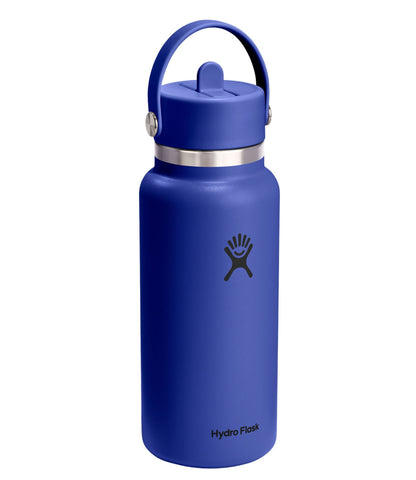 Hydro Flask Wide Mouth Water Bottle with Flex Straw Cap, 32 oz.