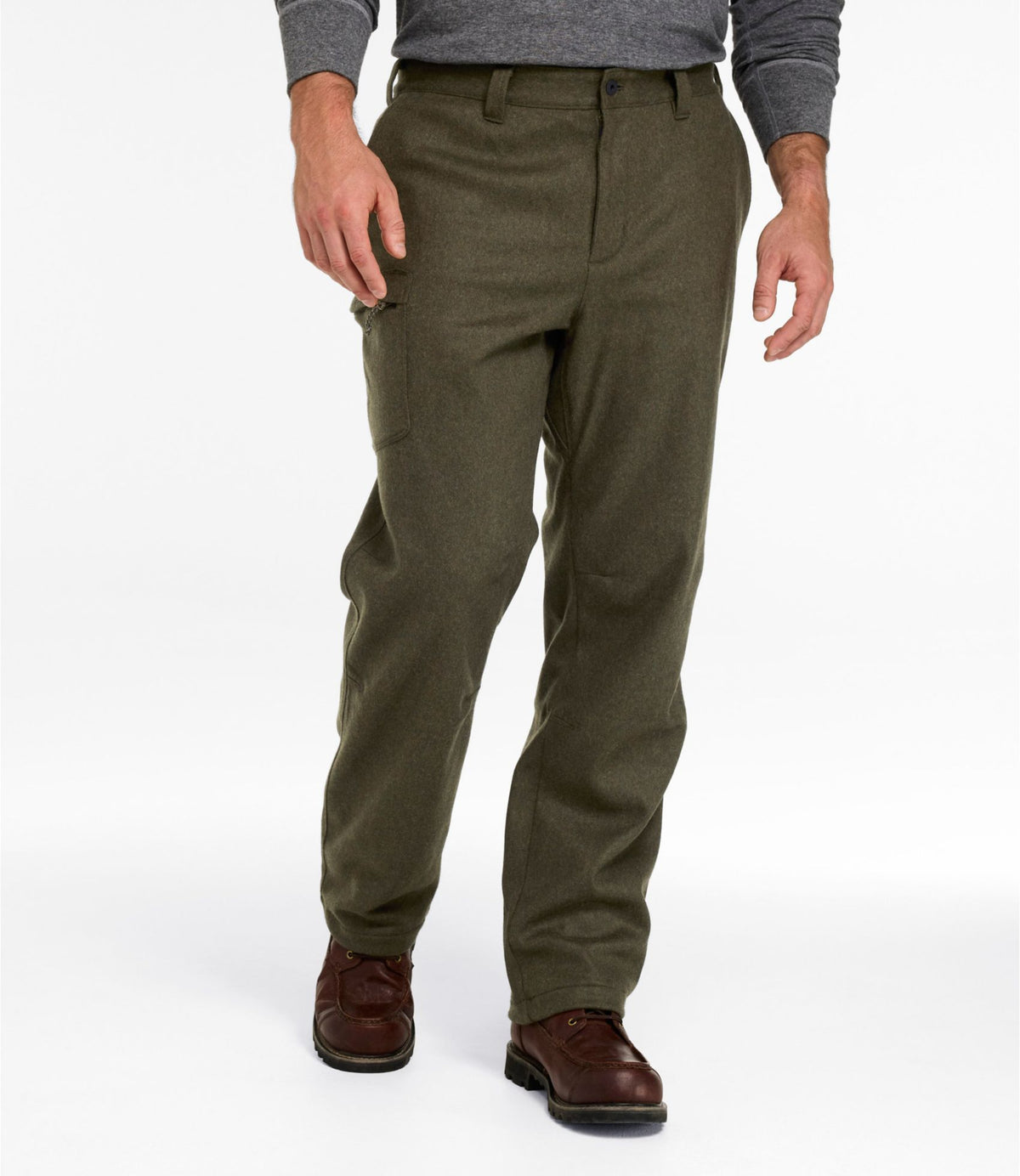 Men's Maine Guide Lightweight Lined Wool Pants