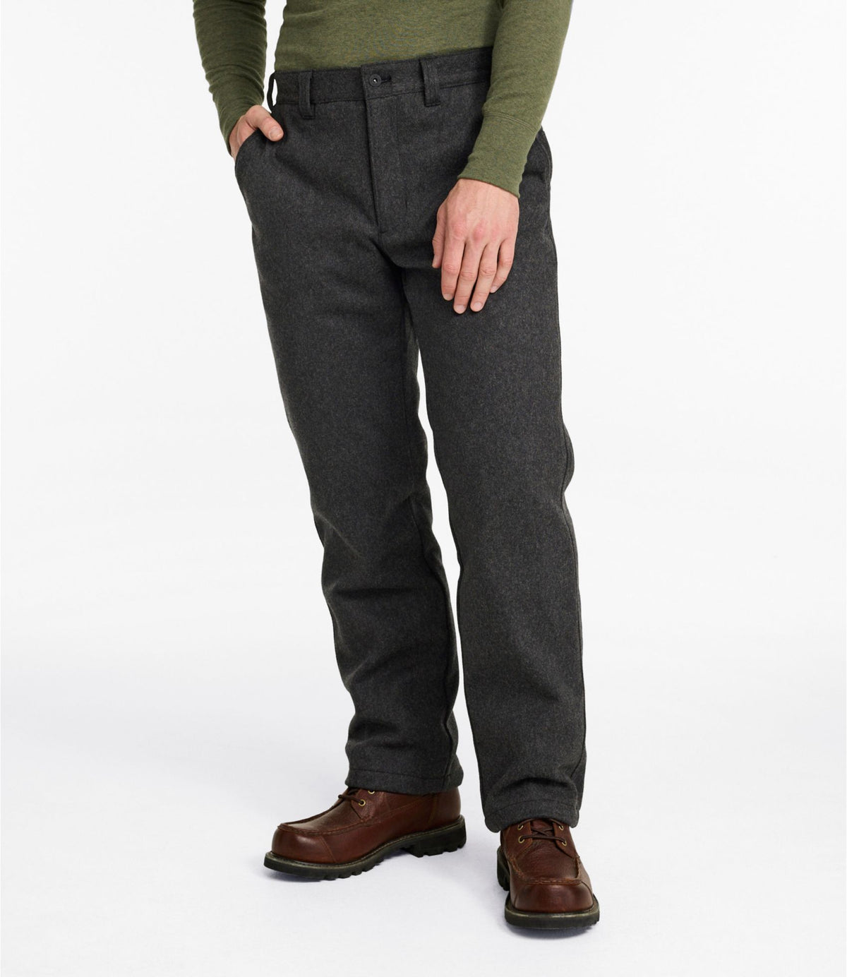 Men's Maine Guide II PrimaLoft® Lined Wool Pants, Camo