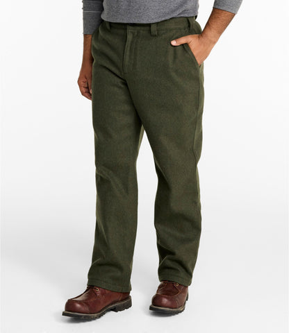 Men's Maine Guide II PrimaLoft® Lined Wool Pants, Camo