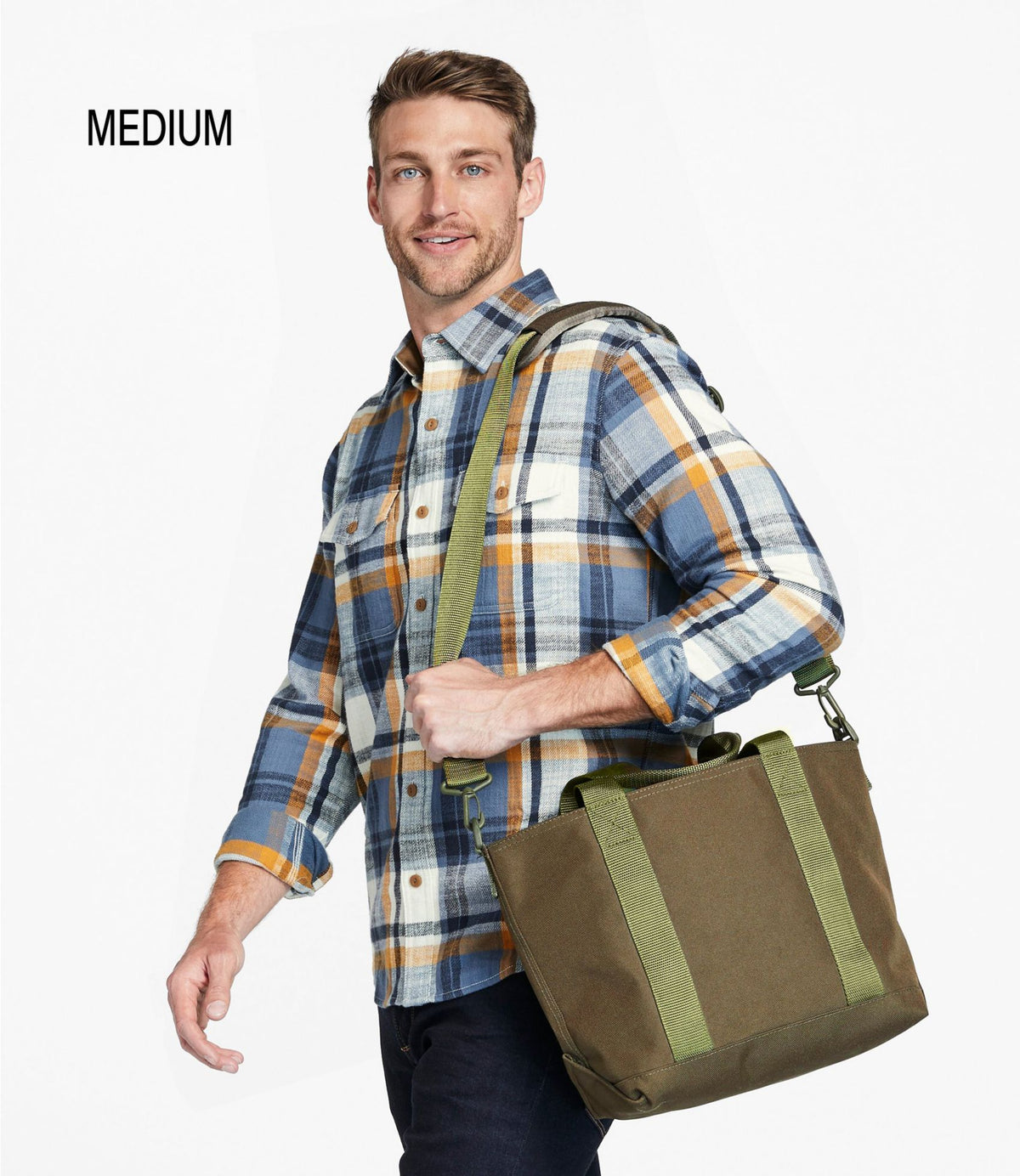 Zip Hunter's Tote Bag With Strap