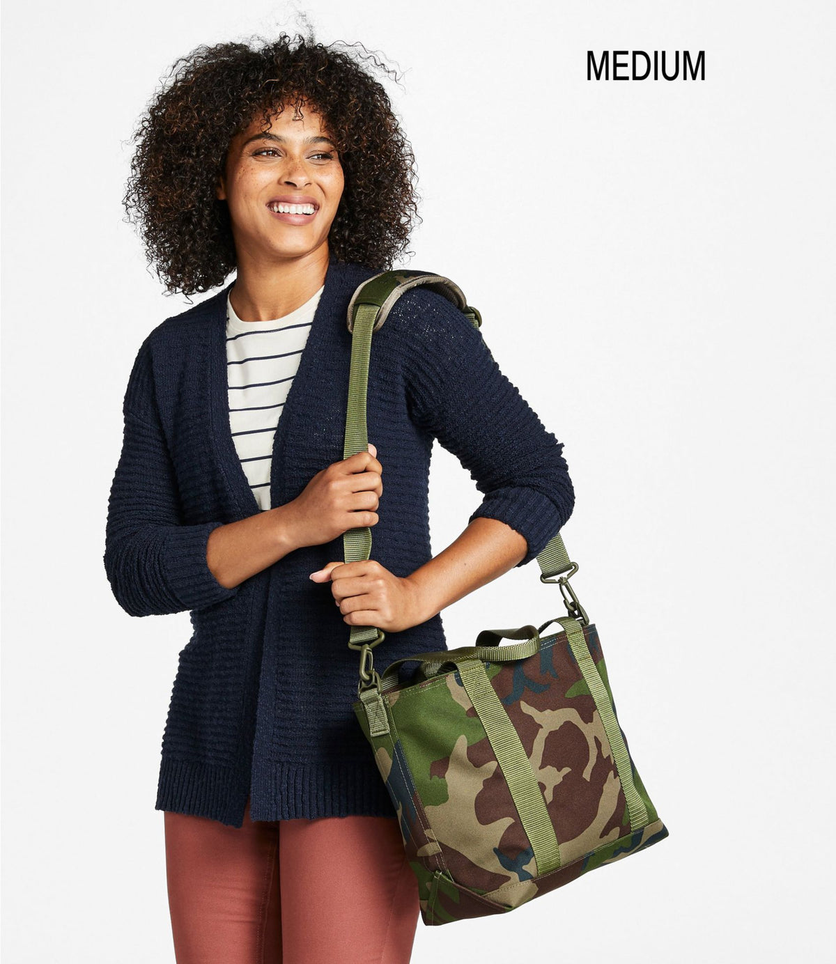 Zip Hunter's Tote Bag With Strap, Camo