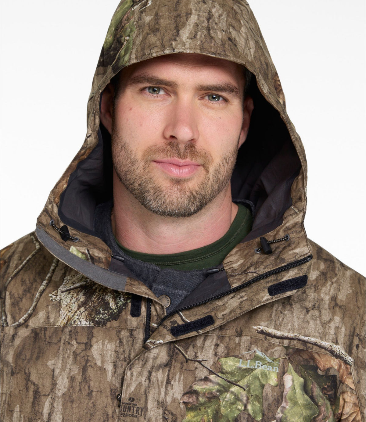 Men's Northwoods II Rain Jacket, Camo