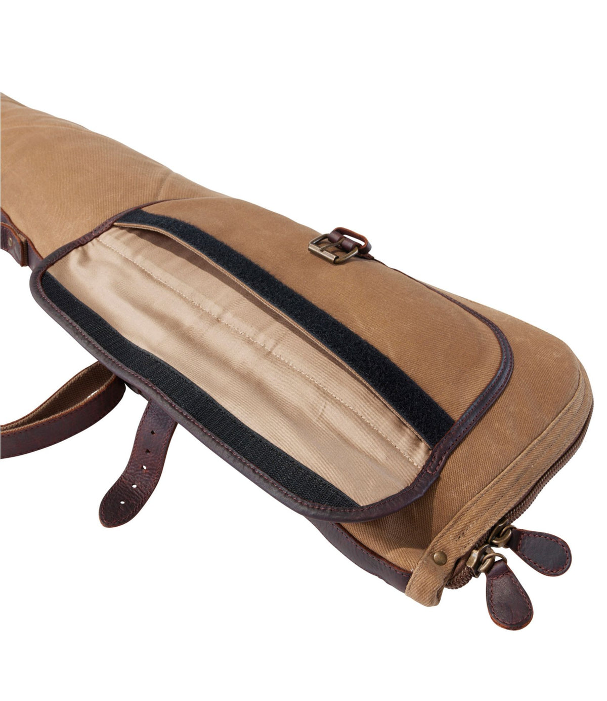Double L Waxed-Cotton Shotgun Case