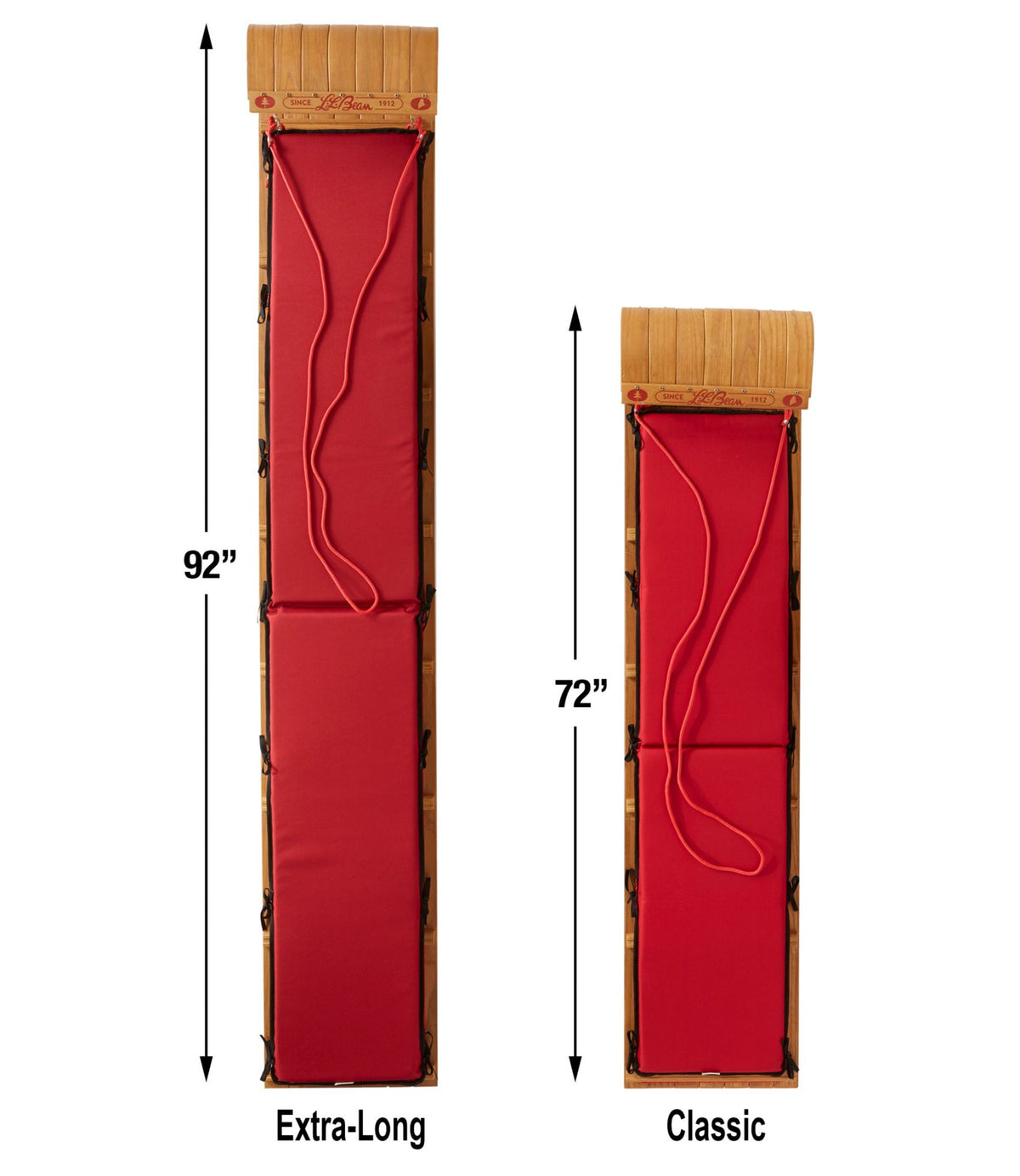 L.L.Bean Toboggan and Cushion Set