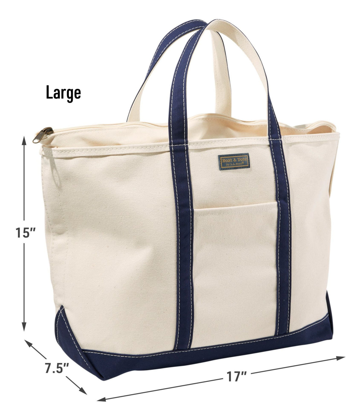 Boat and Tote®, Zip-Top with Pocket