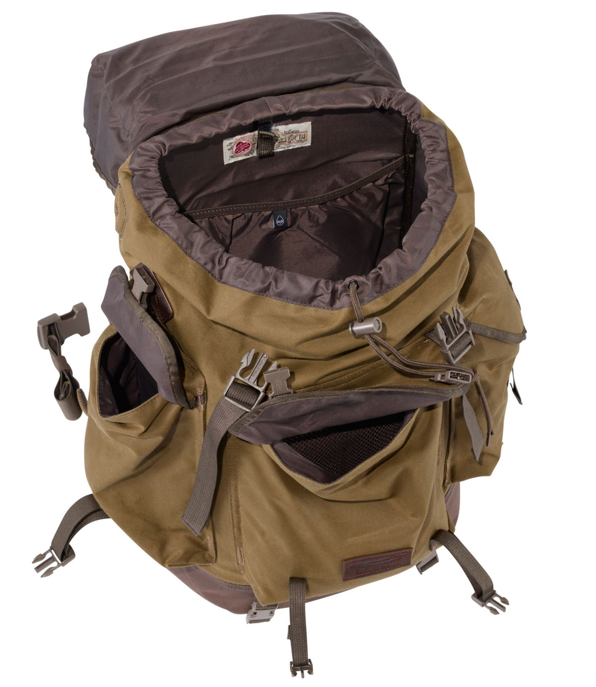 Continental Rucksack, Waxed Canvas