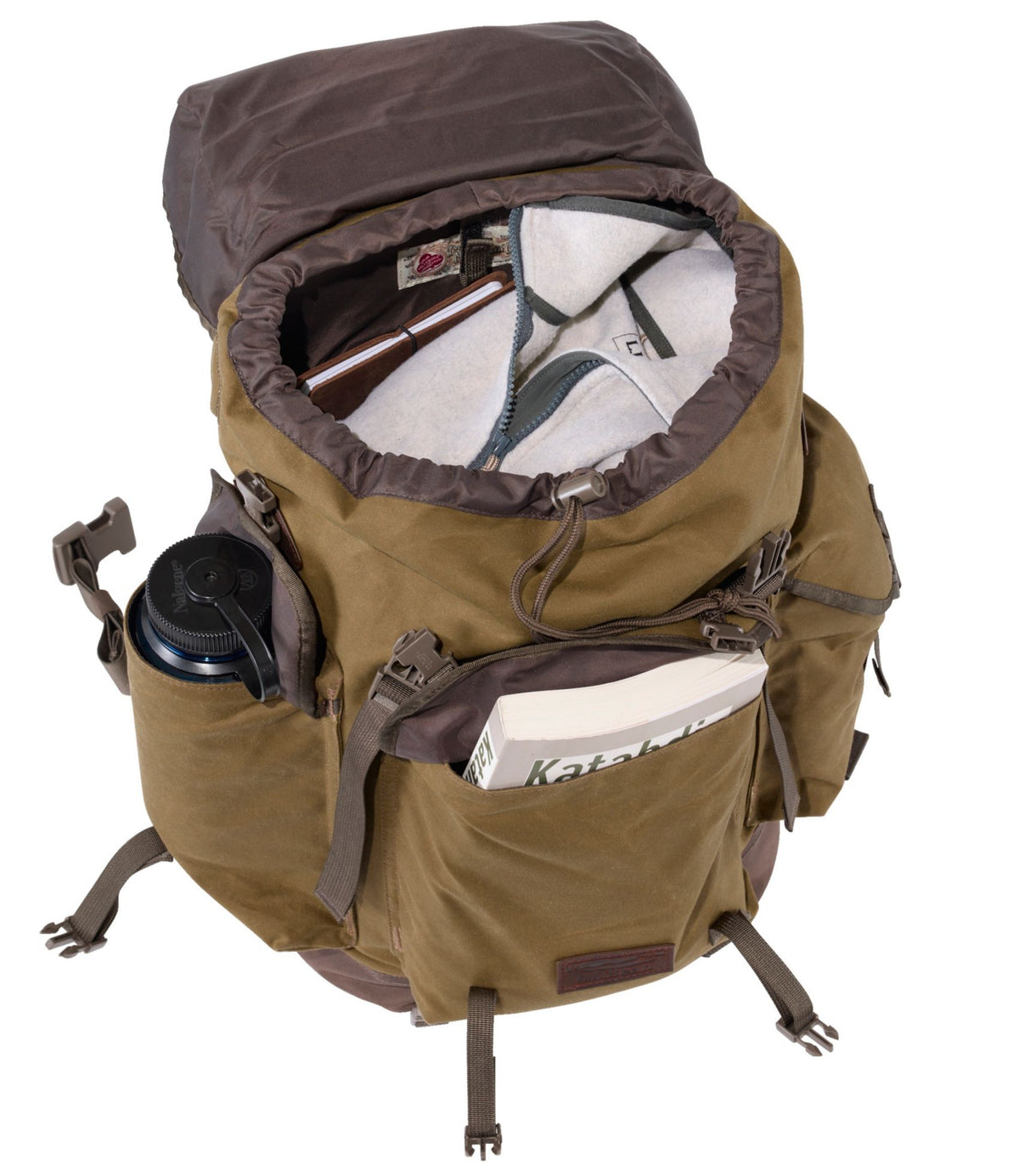 Continental Rucksack, Waxed Canvas