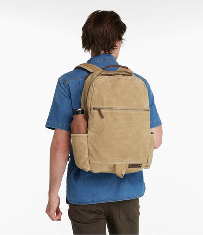 Waxed Canvas Travel Backpack