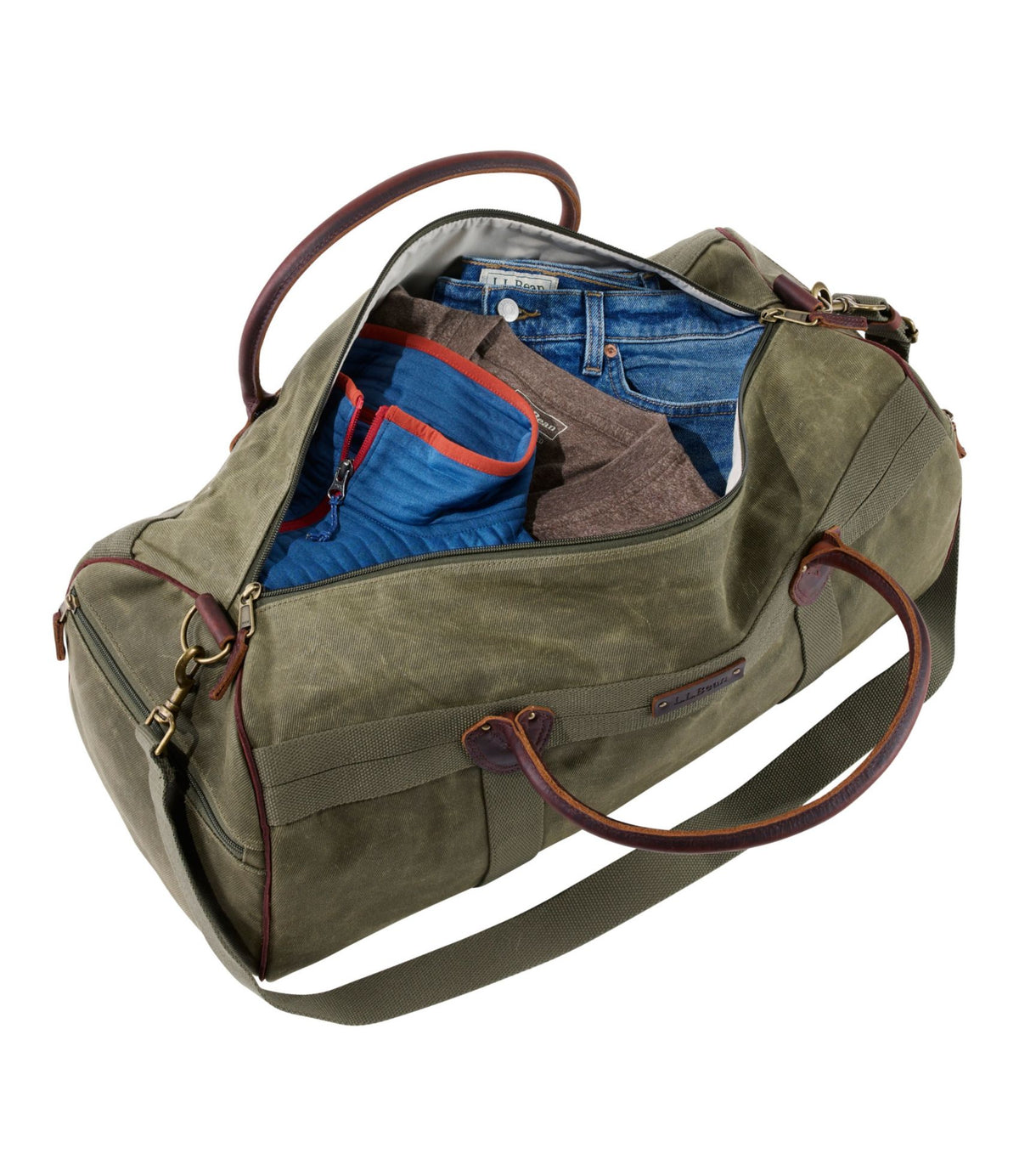 Waxed Canvas Duffle, Medium