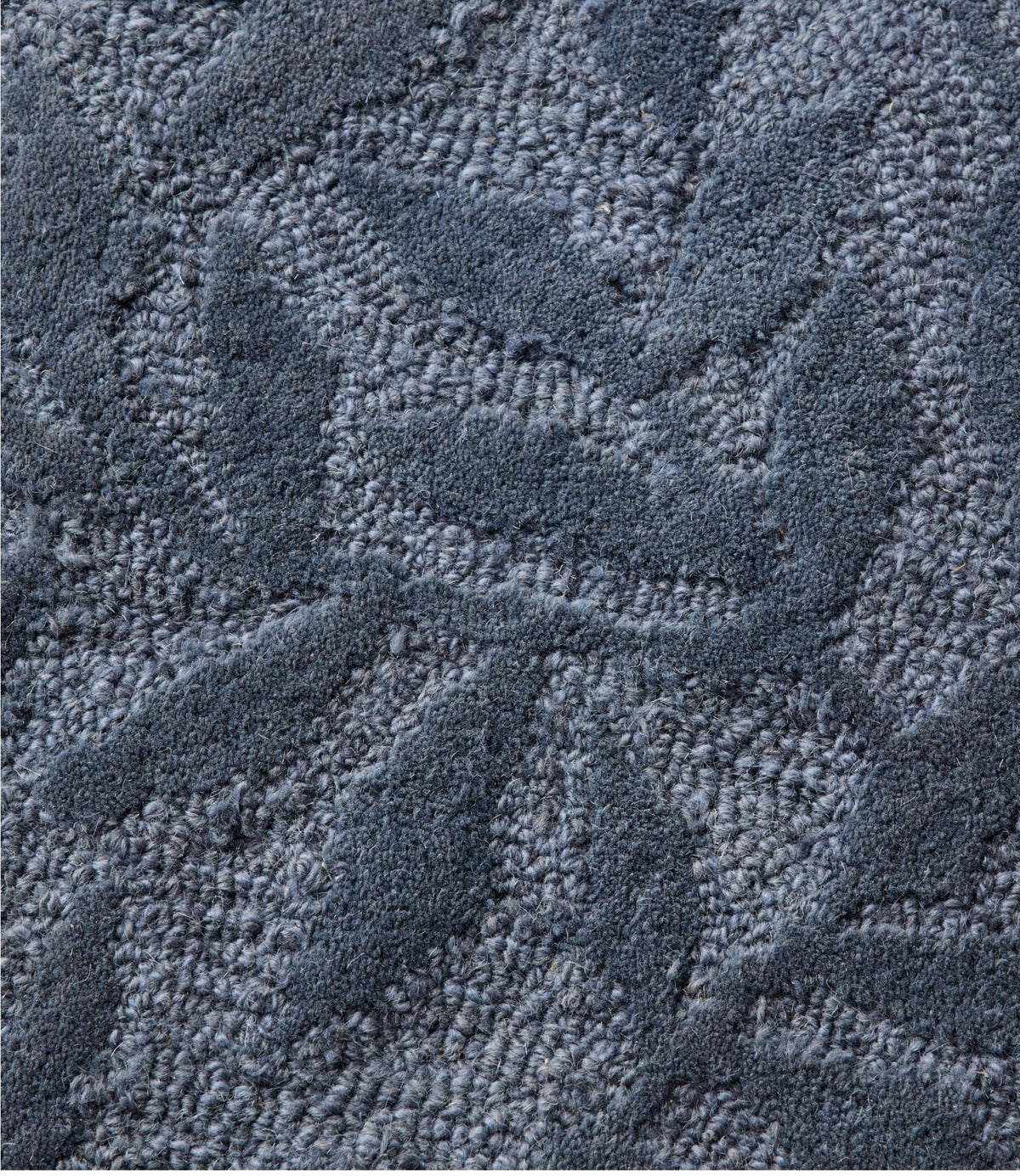 Wool Hearth Rug, Crescent, Leaf