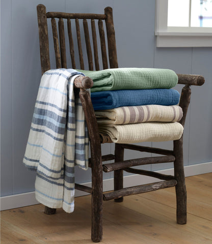 Lightweight Cotton Gauze Throw