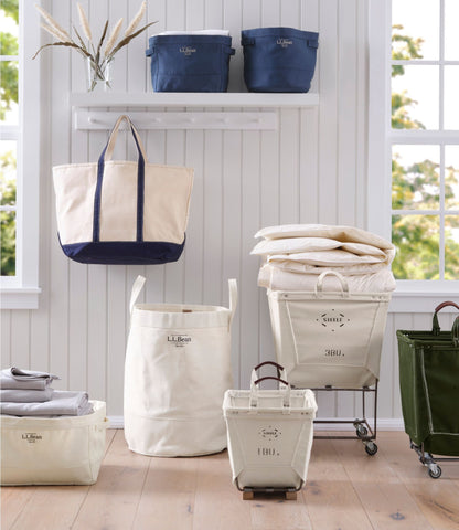 Canvas Laundry Storage Tote