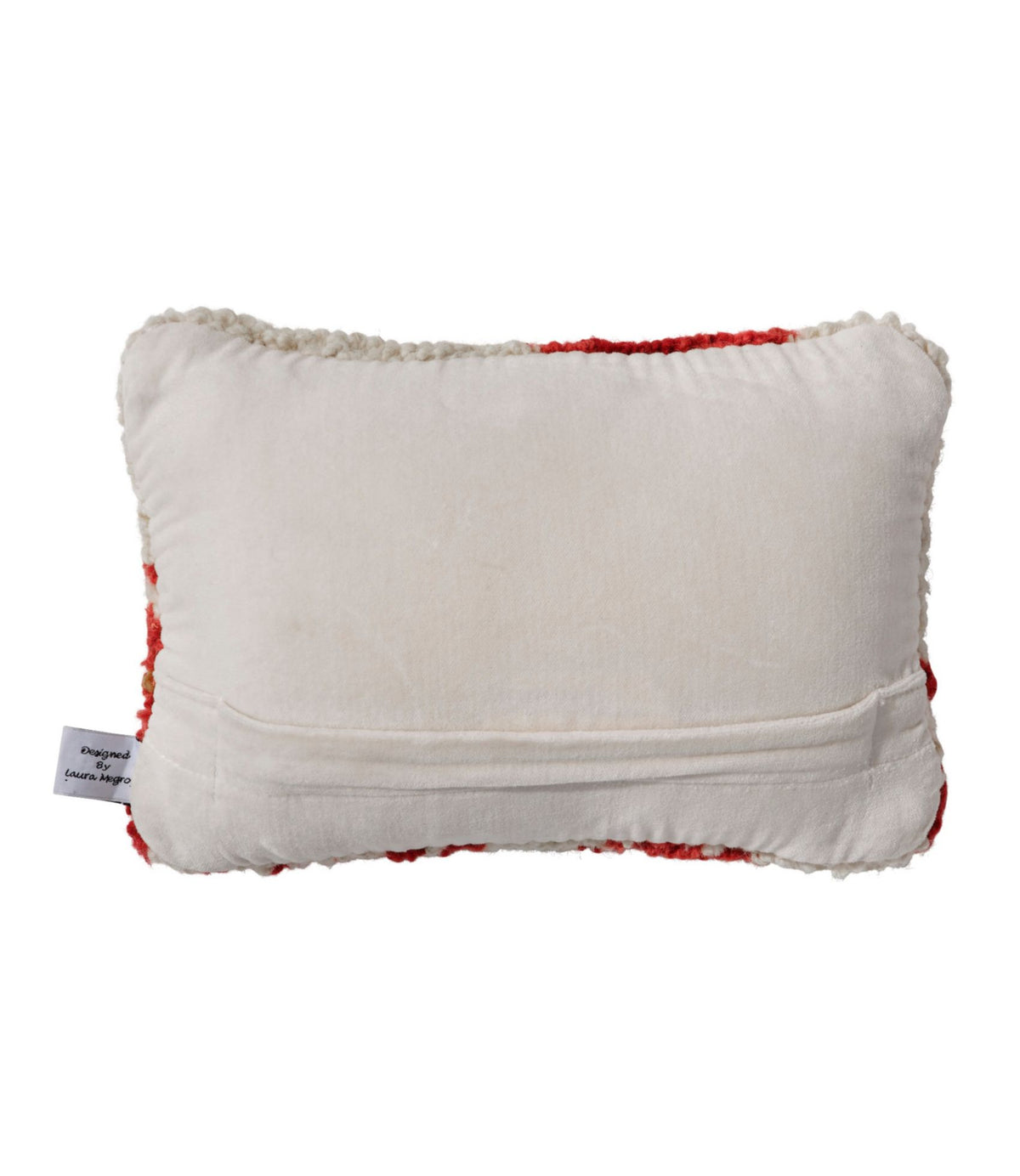 Wool Hooked Throw Pillow, Lobster, 8" x 12"