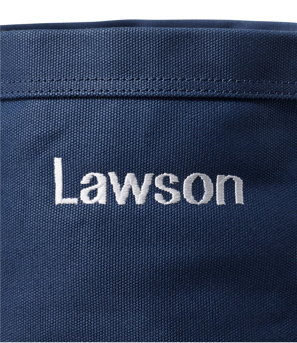Canvas Storage Cubby Tote