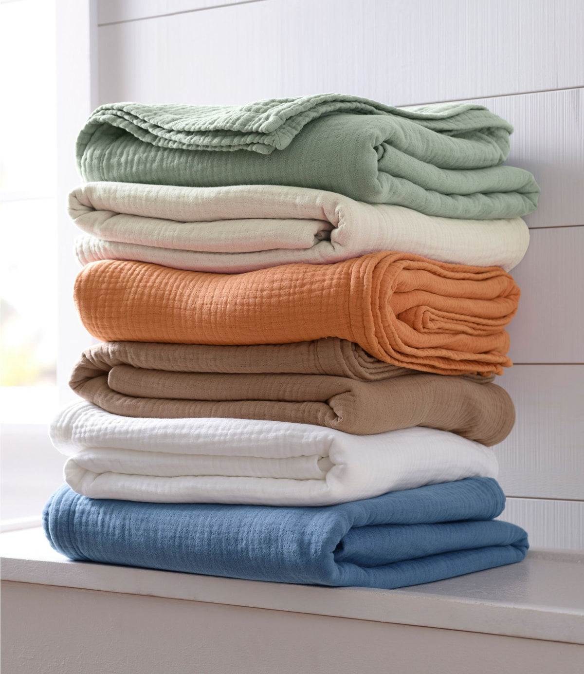 Lightweight Cotton Gauze Blanket