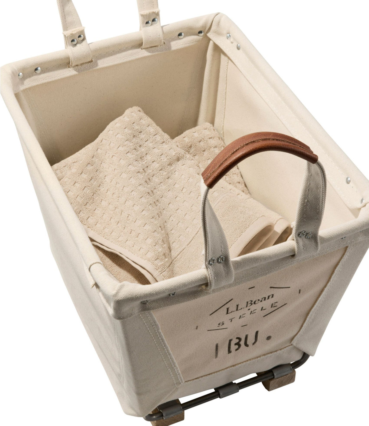 L.L.Bean x Steele One Bushel Carry Basket With Runners