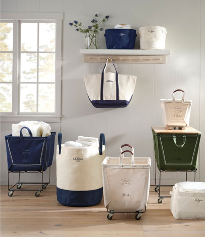 L.L.Bean x Steele One Bushel Carry Basket With Runners
