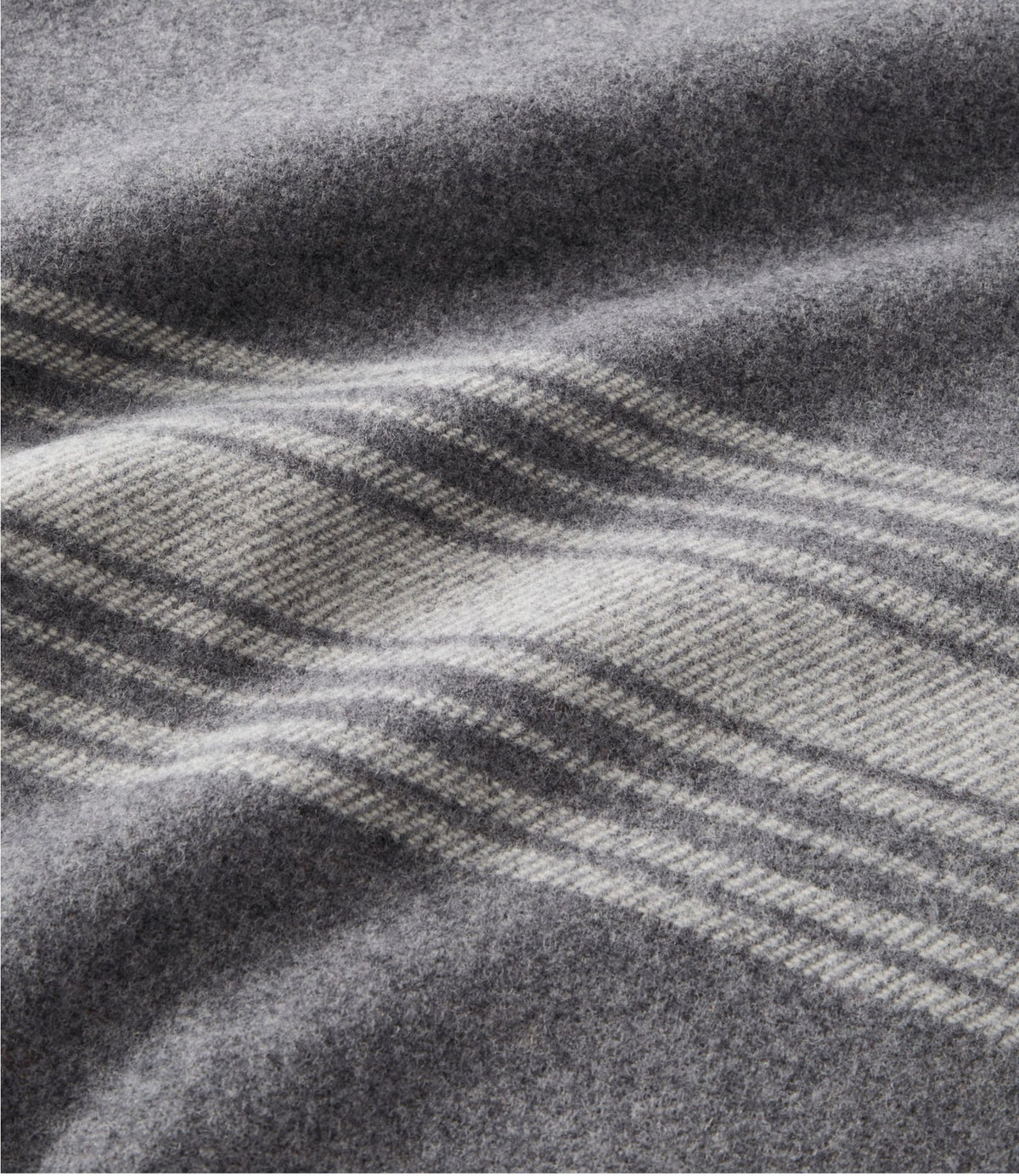 Washable Wool Throw, Striped