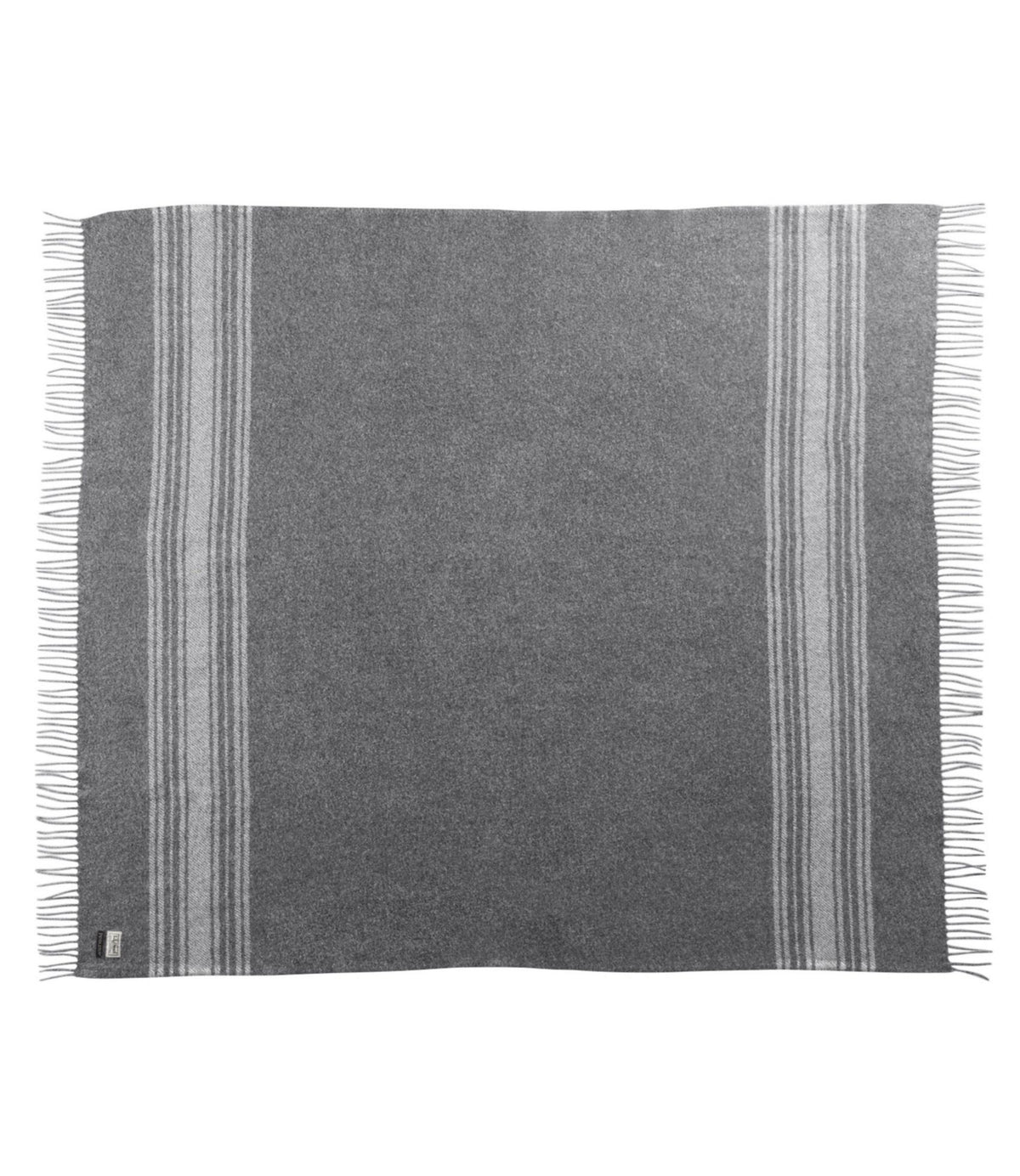Washable Wool Throw, Striped