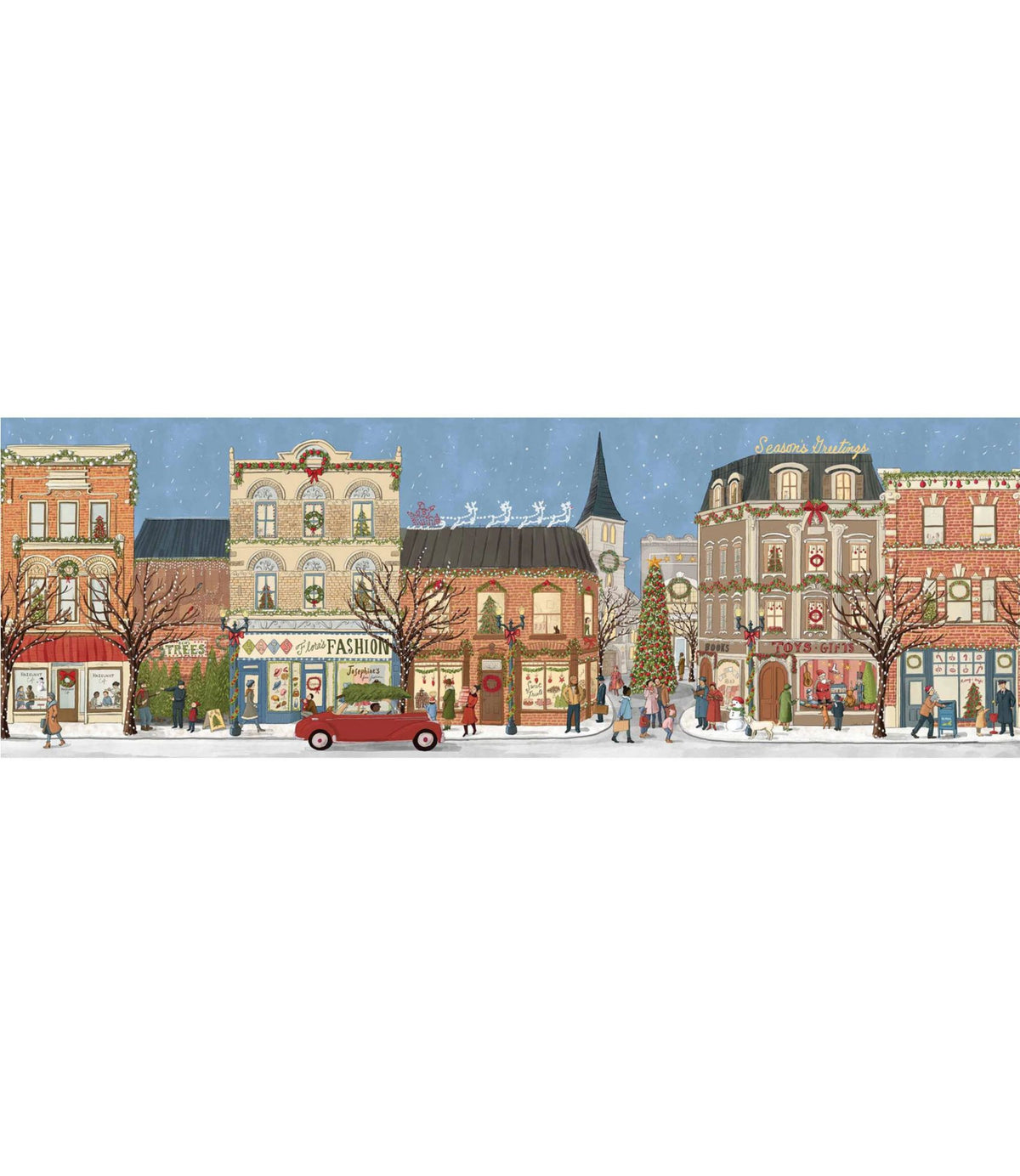 Merry Main Street Puzzle 750 pieces
