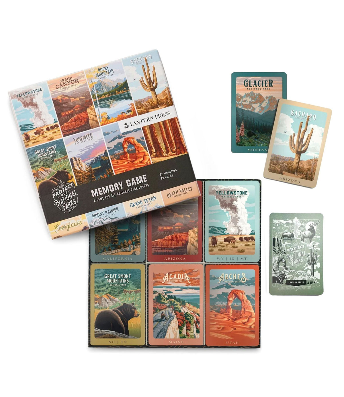 National Parks Memory Game