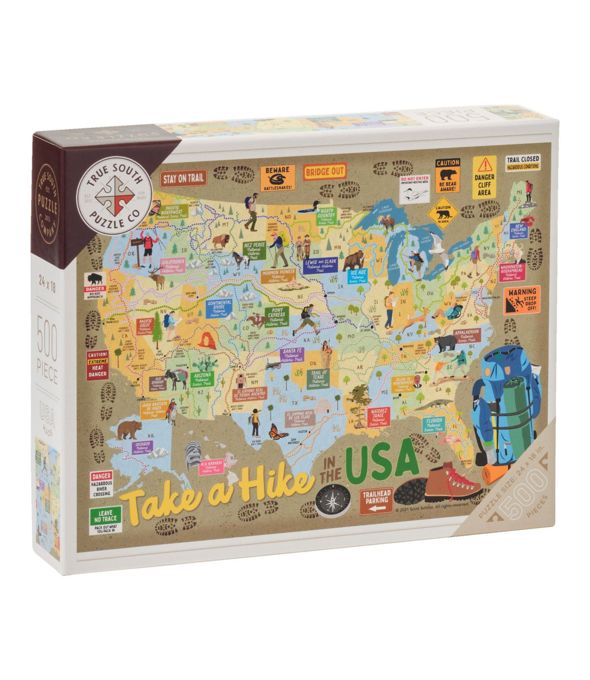 Take A Hike Puzzle, 500 Pieces