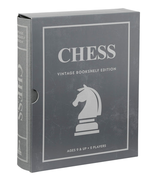 Chess Vintage Bookshelf Game
