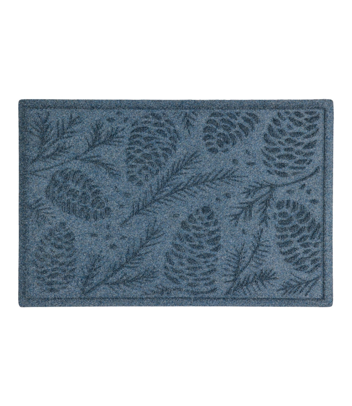Everyspace Recycled Waterhog Doormat, Pine Cones