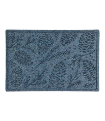 Everyspace Recycled Waterhog Doormat, Pine Cones
