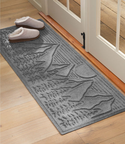 Everyspace Recycled Waterhog Wide Doormat, Treeline