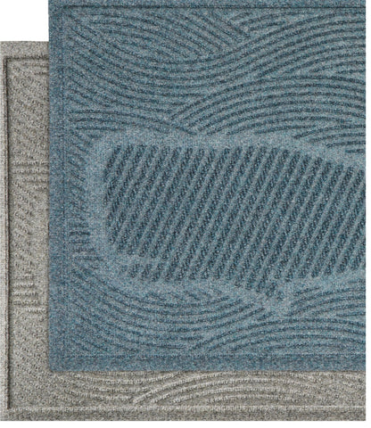 Everyspace Recycled Waterhog Doormat, Swimming Whale