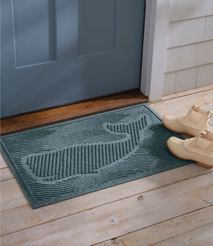 Everyspace Recycled Waterhog Doormat, Swimming Whale