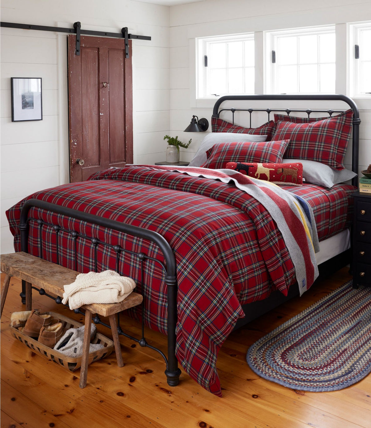 L.L.Bean Braided Wool Runner