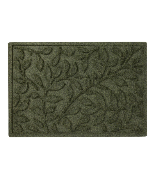 Heavyweight Recycled Waterhog Doormat, Woodland Leaf
