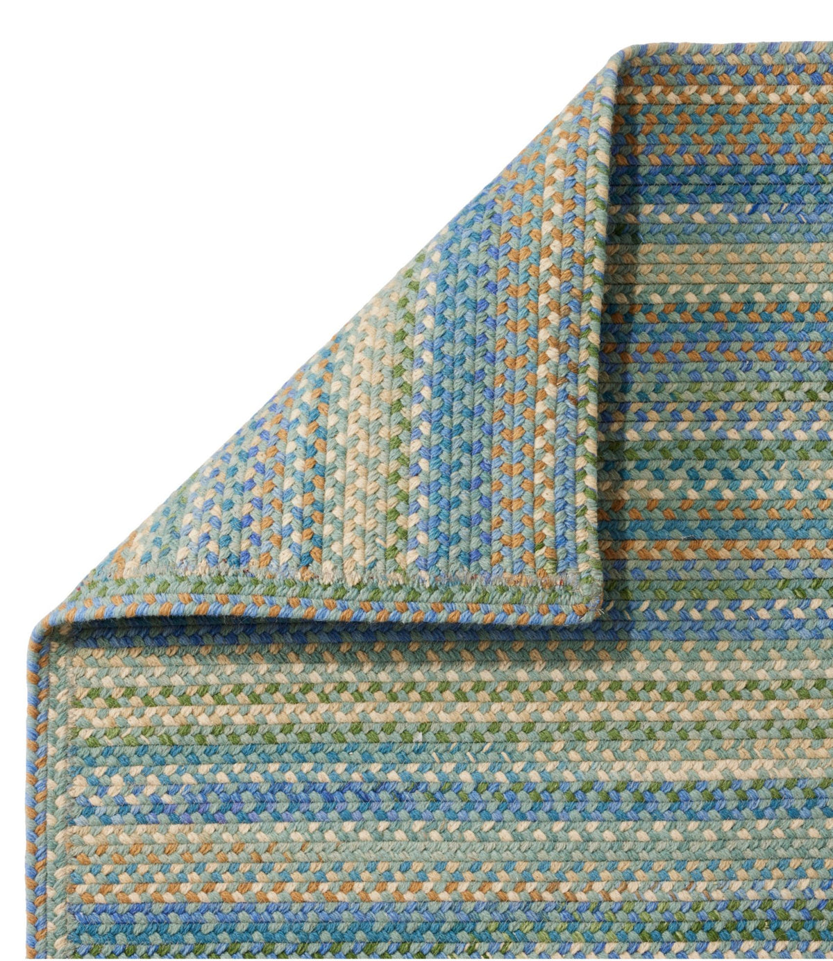 L.L.Bean Braided Wool Rug, Horizontal Braid
