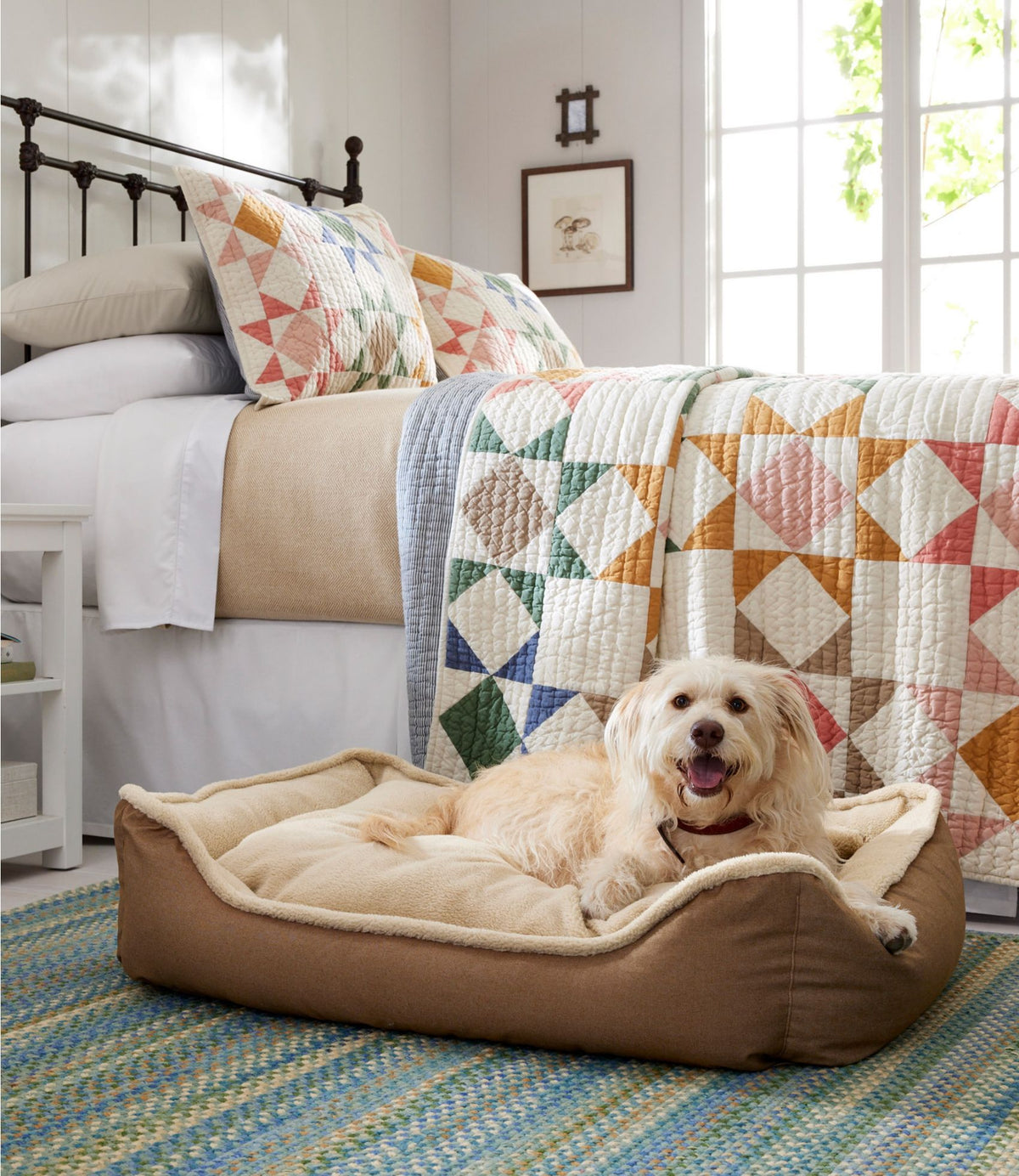 L.L.Bean Braided Wool Rug, Horizontal Braid